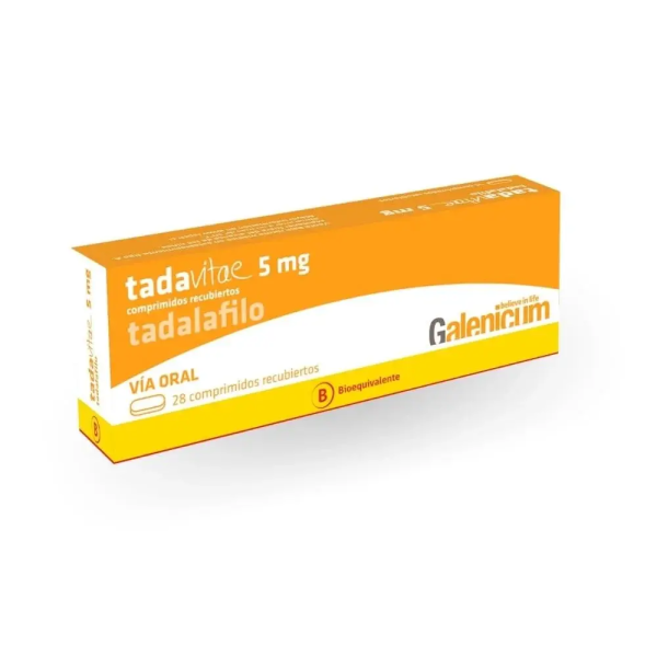 Tadavitae 5 Mg X 28 Comprimidos Recubiertos Farmauno Cl